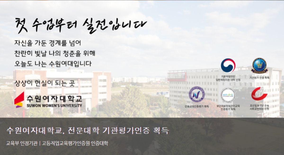 Chi tiết tuyển sinh Đại học Nữ sinh Suwon 2025